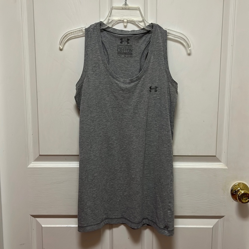 Under Armour Gray Athletic Tank Top